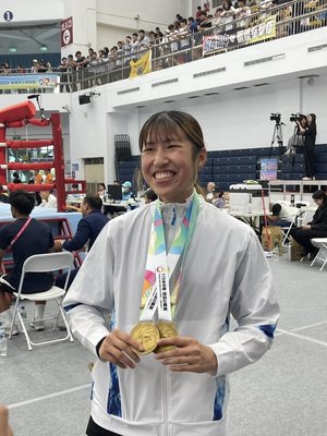 名將之女周席君全中運跨項目　獲拳擊、散打雙金