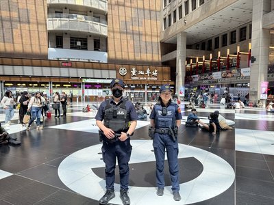 北車菲籍女童遭無故攻擊 鐵警加強定點守望3作為