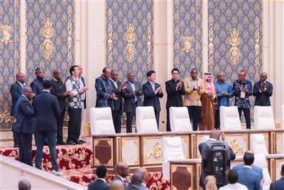 林佳龍出席史國ICC啟用　賴總統致詞影片獲熱烈掌聲