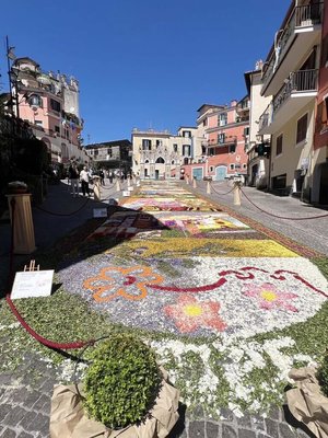 義大利最古老傑拉諾花毯節  申列世界無形文化遺產