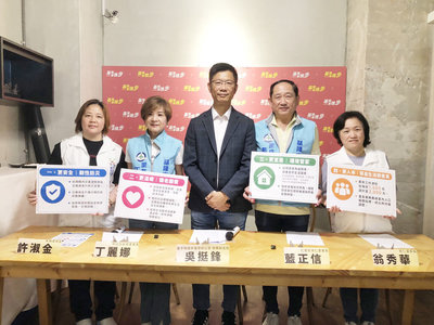 童子瑋提鄰長月津貼2千 里長業務費依人口數分級