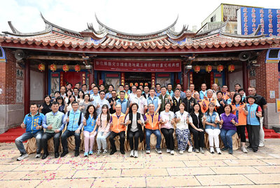 鹿港地藏王廟彩繪修復完成　古蹟融入書法藝術之美