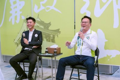 莊競程座談會提願景　盼讓新竹青年安心生活