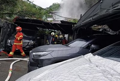 北市信義區鐵皮屋火警　租客命喪火窟