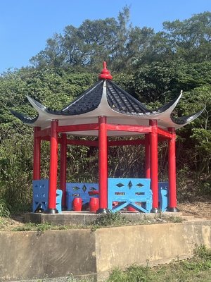 馬防部南竿鄉合作修繕八角亭  找回軍民記憶