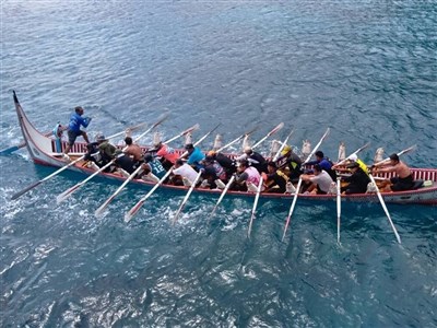 蘭嶼近代最大20人拼板舟　6月划向巴丹重連海上古道