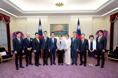 接見自民黨青年局長　副總統：台日合作應對國際變局