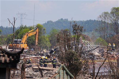 湖南瀏陽煙火廠爆炸搜救結束　累計37死51傷1失聯