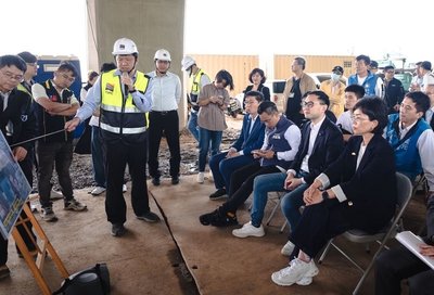 藍綠立委考察台北港土方暫置　盼降低對八里衝擊