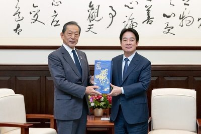 出訪遭中國打壓　賴總統感謝日本朝野聲援挺台