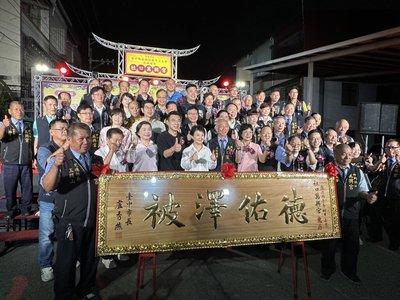 台中媽祖文化節　社口萬興宮席開逾百桌祝賀