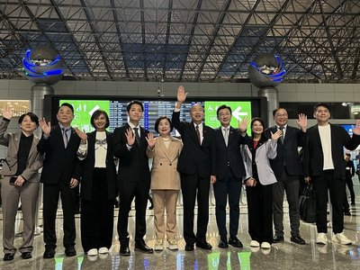 韓國瑜：率跨黨派立委訪英、法  傳遞台灣真善美