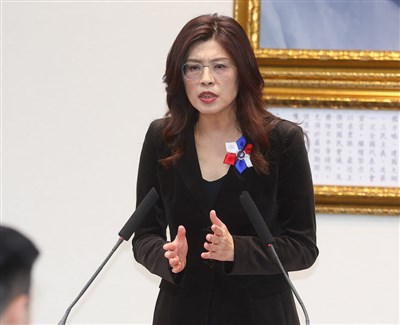 鄭麗文擬6月初訪美　相關行程積極安排