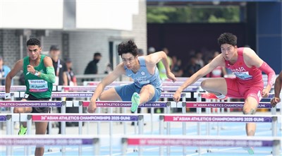日本田徑賽林翊凱連破個人最佳　教練盼多些氣勢