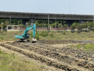 國道7號獅龍溪滯洪池補償工程開工　預計年底完工