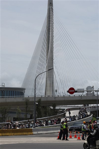 淡江大橋正式通車 陳世凱:台灣新地標