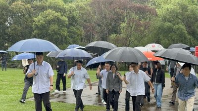 蔡英文東海大學演講　分享人生觀與寵物互動很紓壓