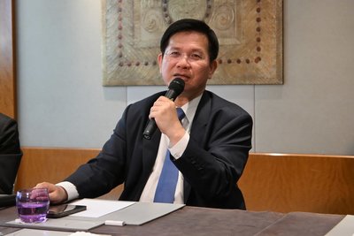 WHA前夕現身日內瓦　林佳龍：不放棄為台發聲機會