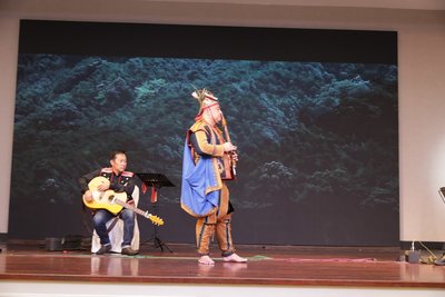 魯凱族音樂家佶佬 麻糬與鼻笛傳遞台灣溫度