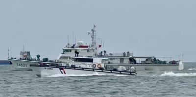 4艘中國海警船侵擾金門水域 海巡署要求航離並譴責