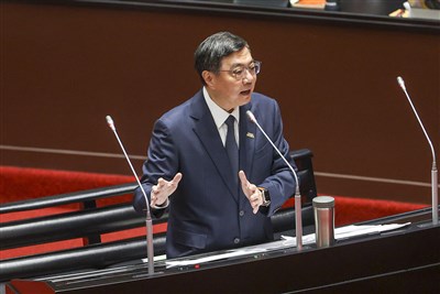 總質詢落幕　卓榮泰盼立院支持軍購特別預算與總預算