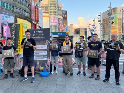民團聲援李卓人鄒幸彤 要求無條件釋放二人