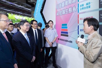 開源台灣館登電腦展 秀台灣AI生態實力