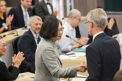 蔡英文引用哈維爾理念　盼公民活得真誠積極對話