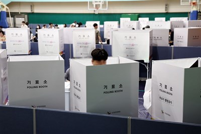 李在明執政首年期中考　韓國地方選舉登場