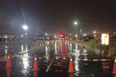 新北強降雨多處積淹水　災變中心強化三級開設
