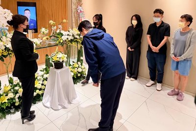 弔唁殉職飛官　陳其邁：市府提供必要協助