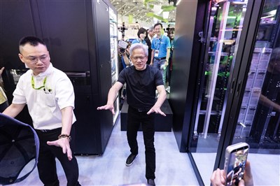 賴總統邀參訪台灣發電廠　黃仁勳：將是很大榮幸
