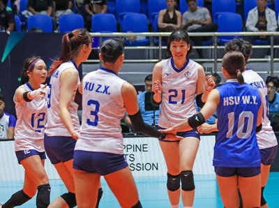 台灣女排直落三吉爾吉斯　亞洲盃首戰旗開得勝