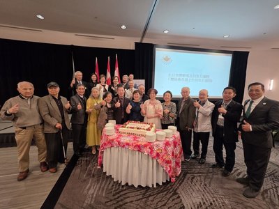 大溫哥華台灣同鄉會慶一甲子 陳慧中推廣台音樂有成