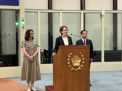 帛琉行返國　蕭副總統：台灣人有權走向世界