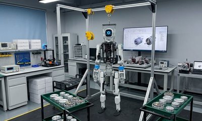 瞄準AI走向實體世界商機 凱鈺推出首款人形機器人