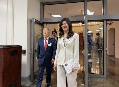 拜會美議員　鄭麗文：交流聚焦軍購、能源等議題