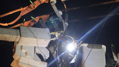 彰化市饋線跳脫逾3千戶停電 台電搶修深夜全復電
