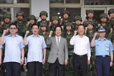 賴總統：打造更具韌性國防體系　做國軍堅實後盾