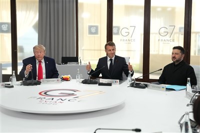 G7重新聚焦烏克蘭戰爭 川普暗示很快恢復俄油制裁