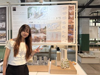 台科大建築系畢展　購物中心公共區域變都市綠洲