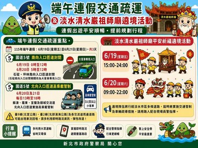 淡水大拜拜19日登場 市區交管、淡海輕軌加班次