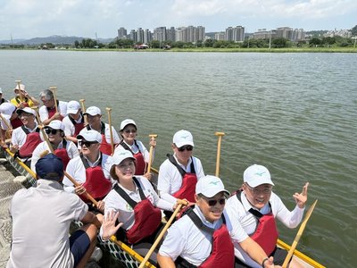新北議長盃龍舟賽36國逾2千選手競渡 拚250萬獎金