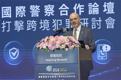 谷立言肯定台灣區域執法卓越領導、致力打擊電信詐騙