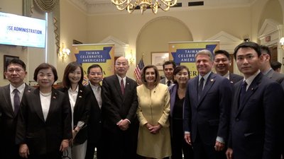 韓國瑜率團訪華府　美議員挺軍售、避免雙重課稅