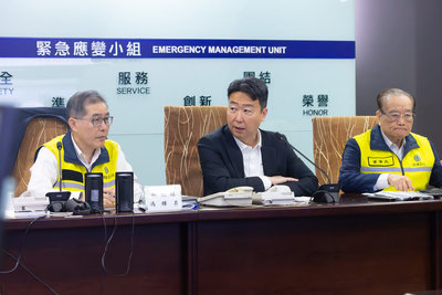 陳世凱視察台鐵一級應變小組　促優先提供旅運資訊
