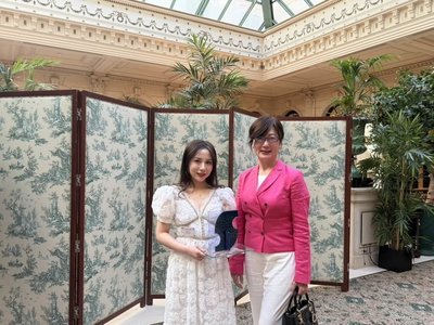 結合歐洲傳統和亞洲意蘊　金雕工藝師李芷寧巴黎獲獎