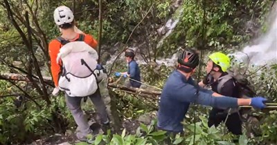 台中蝴蝶谷步道落石砸登山團　釀4死1傷