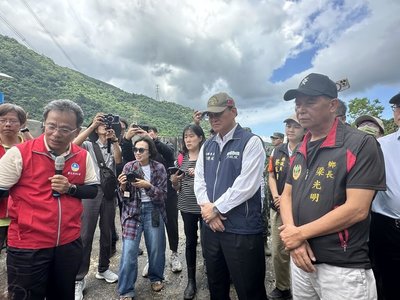 萬里溪堰塞湖水位精準掌控　1083公尺將發紅色警戒