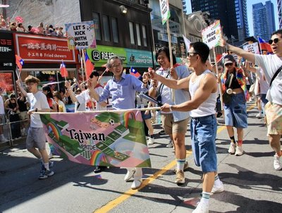 多倫多同志大遊行  台灣隊再次耀眼展現平權價值